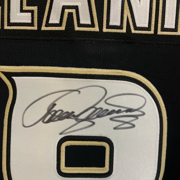 2008 Anaheim Ducks NHL Teemu Selanne Signed Autographed Jersey Size Large Reebok - Picture 4 of 11